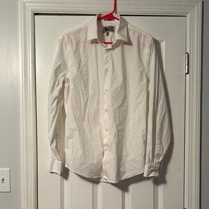 Express Men's Classic White Dress Shirt 15-15 1/2 Fitted